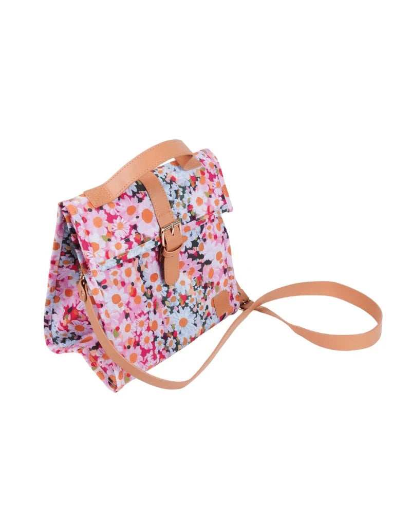 The Somewhere Co Lunch Satchel- Daisy Days
