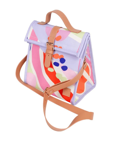 The Somewhere Co Lunch Satchel- Sprinkle Fiesta