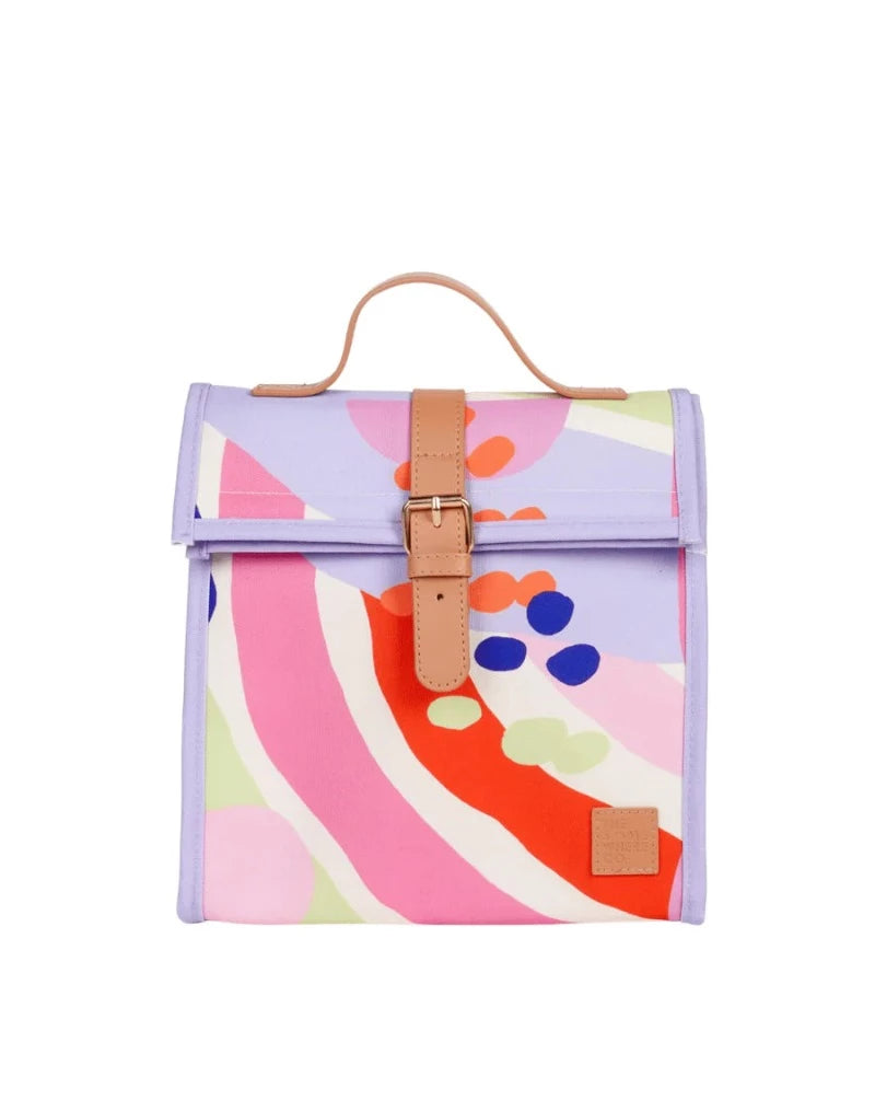 The Somewhere Co Lunch Satchel- Sprinkle Fiesta