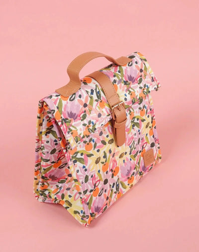 The Somewhere Co Lunch Satchel- Wildflower