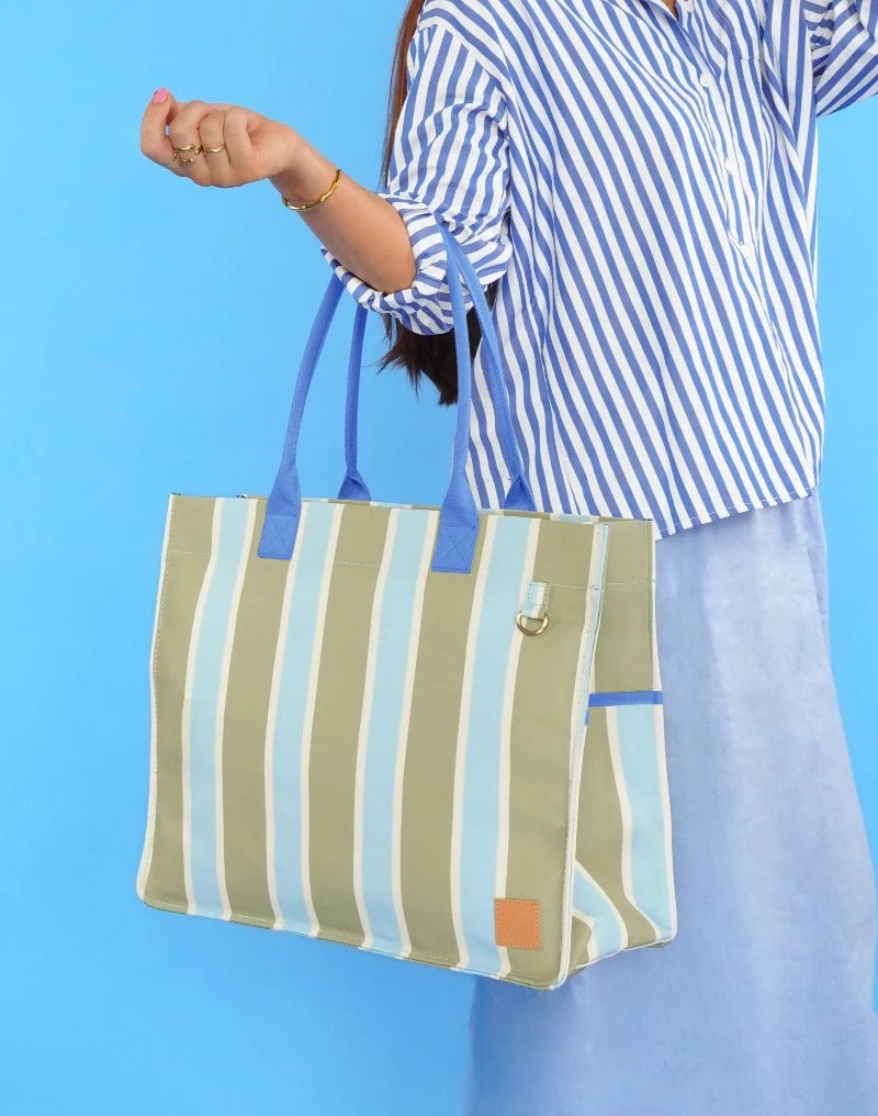The Somewhere Co Ultimate Tote- Pistachio