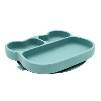 We might be tiny bear stickie plate- pistachio