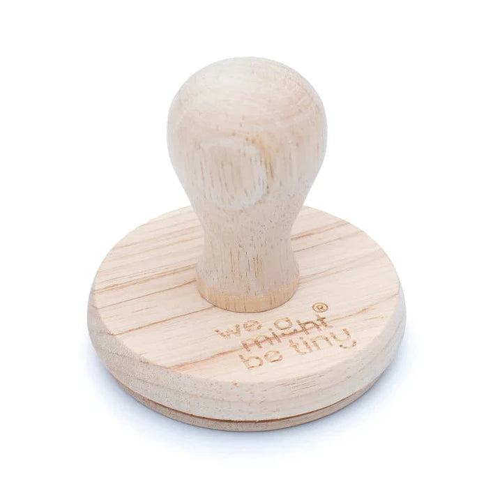 We Might Be Tiny Wooden Stamper