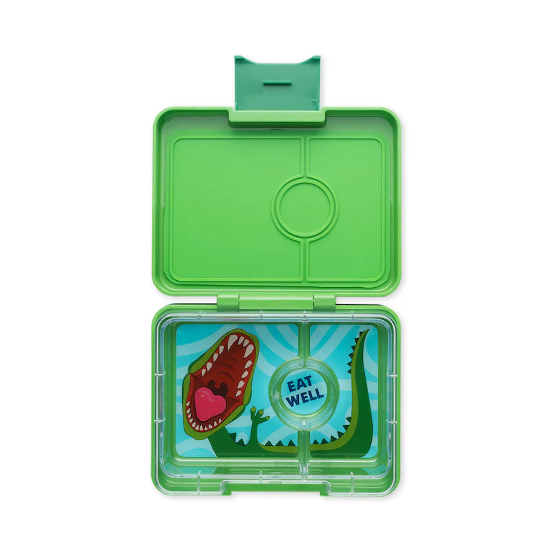 Yumbox snackbox- Jurrasic green dinosaur 