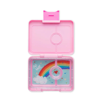 Yumbox snackbox-power pink rainbow