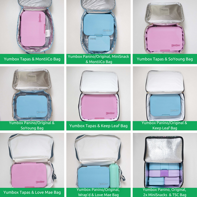 Yumbox Lunchbox Panino 4 Compartment Adventure Snacks