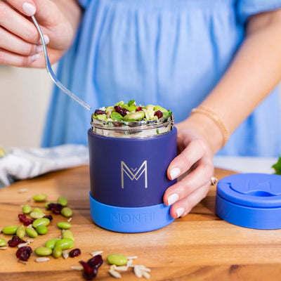MontiiCo Insulated Food Jar - Cobalt