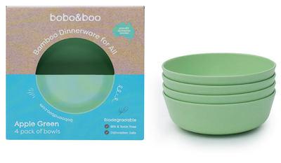 Bobo&Boo Bamboo Bowl Set - 4 Pack