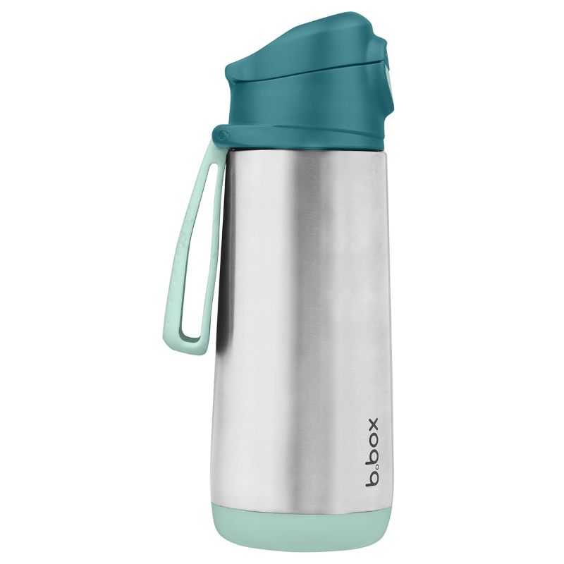 b.box Insulated Sport Spout Drink Bottle - Emerald Forest