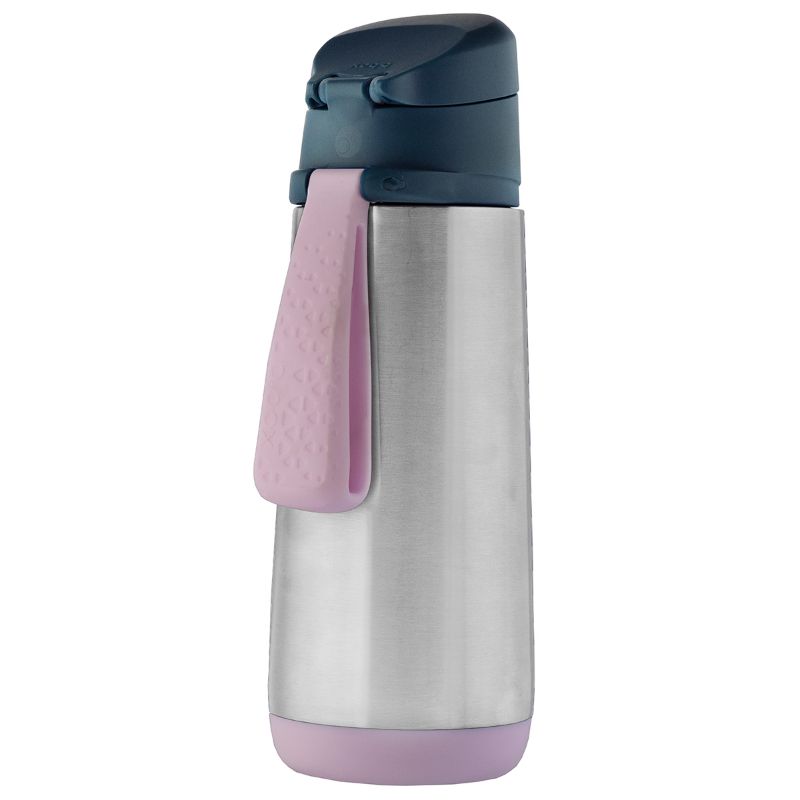 b.box Insulated Sport Spout Drink Bottle - Indigo Rose