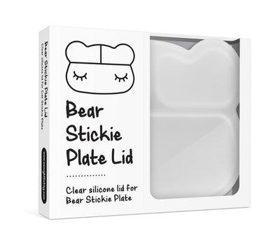 We Might Be Tiny Bear Stickie Plate Lid