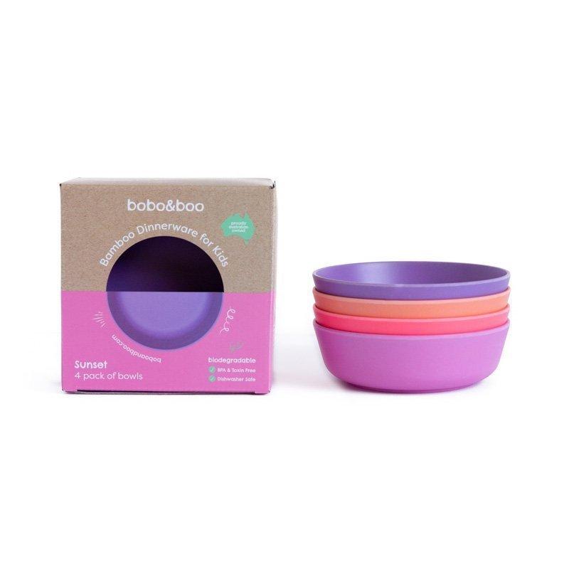 Bobo&Boo Bamboo Bowls - Sunset