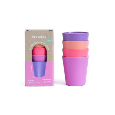 Bobo&Boo Bamboo Cups - Sunset