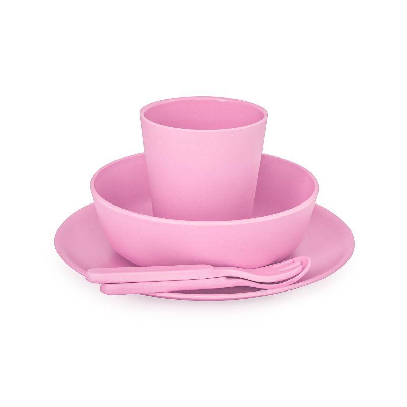 Bobo&Boo Bamboo Dinnerware Set - Blossom