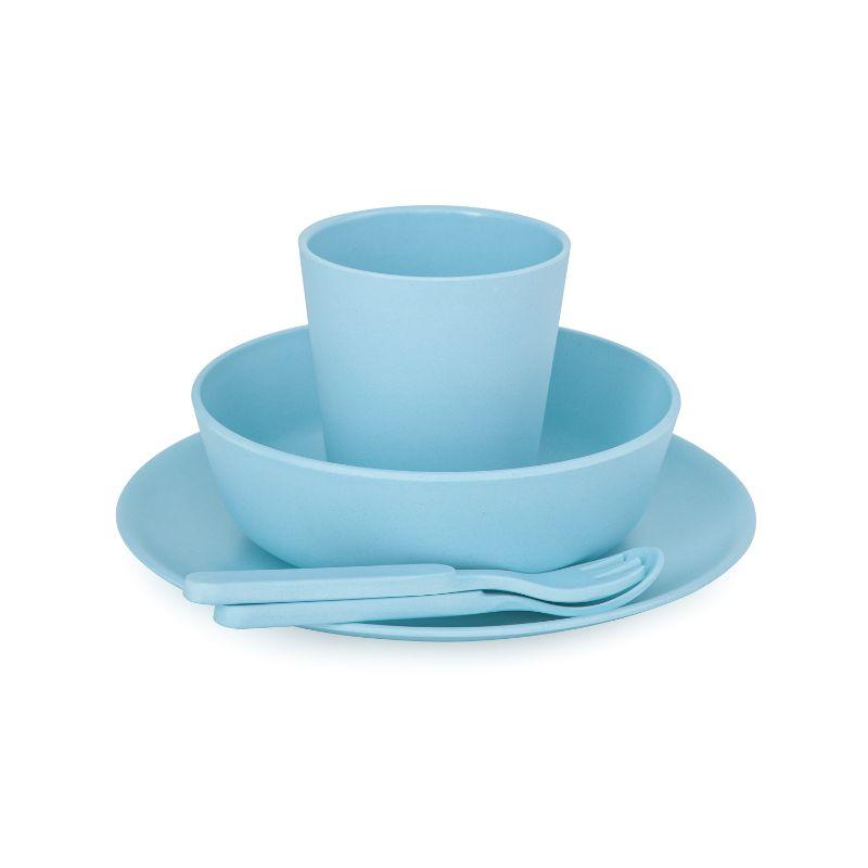 Bobo&Boo Bamboo Dinnerware Set - Pacific