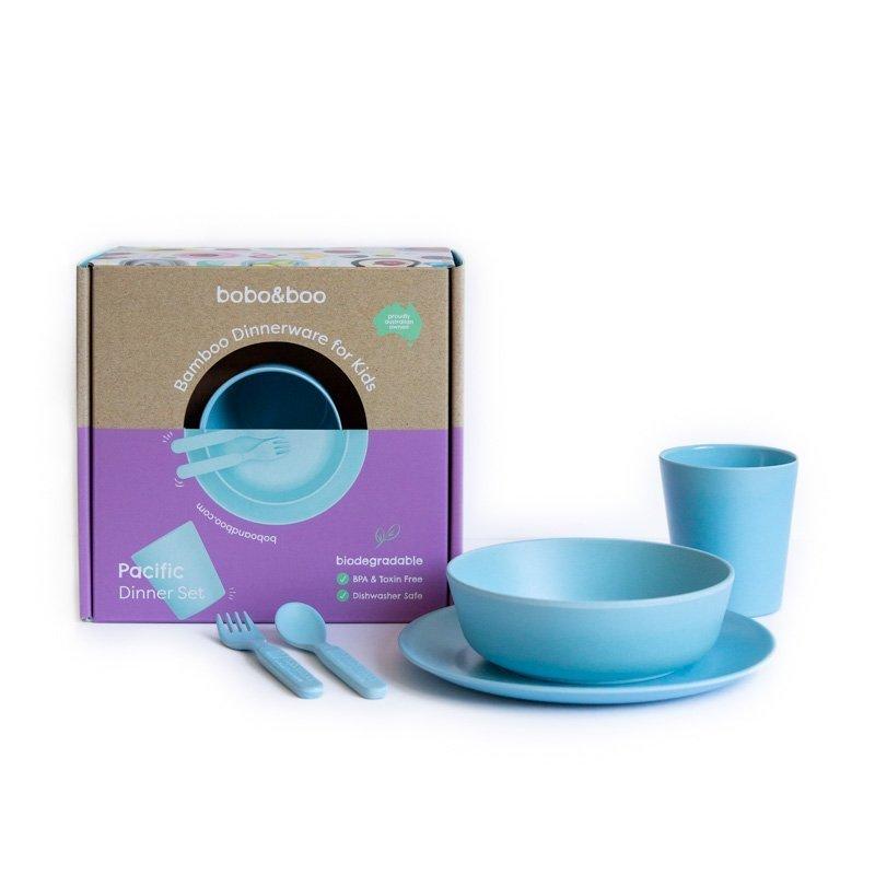 Bobo&Boo Bamboo Dinnerware Set - Pacific