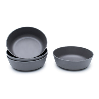 Bobo&boo Bamboo Bowls - Charcoal Grey