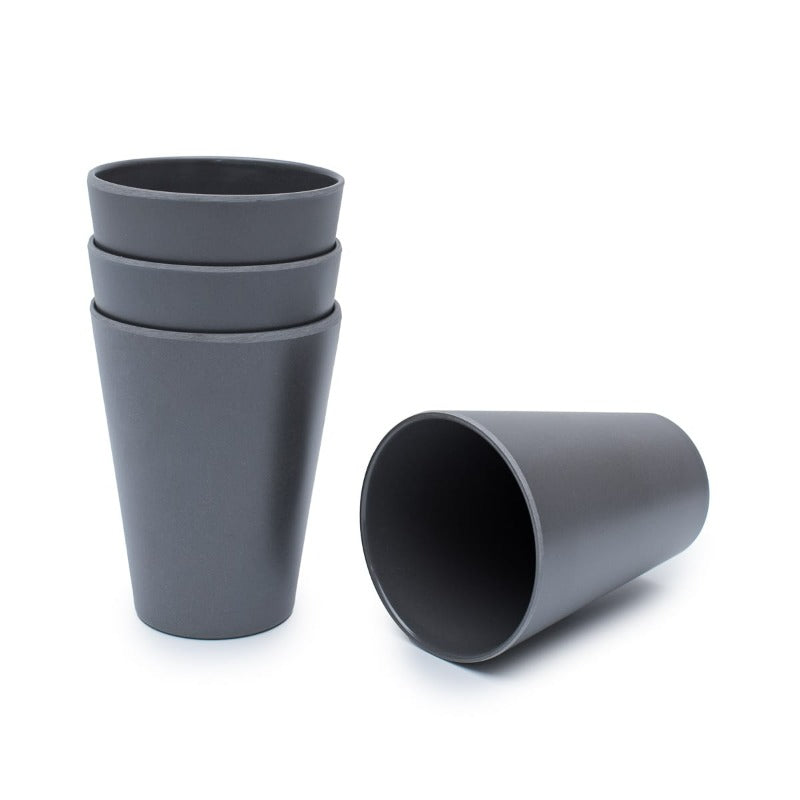 Bobo&boo Bamboo Cups - Lage - Charcoal Grey