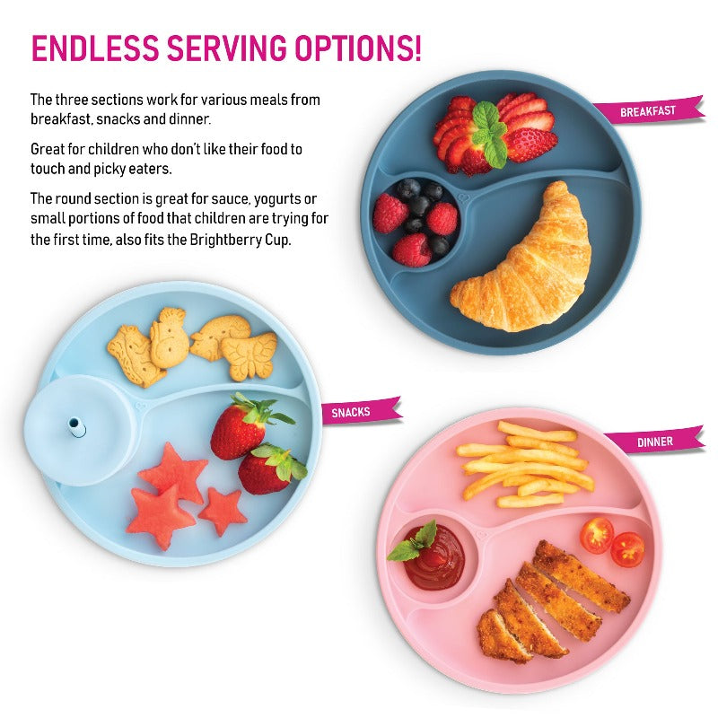 Brightberry - Divided Plate 
