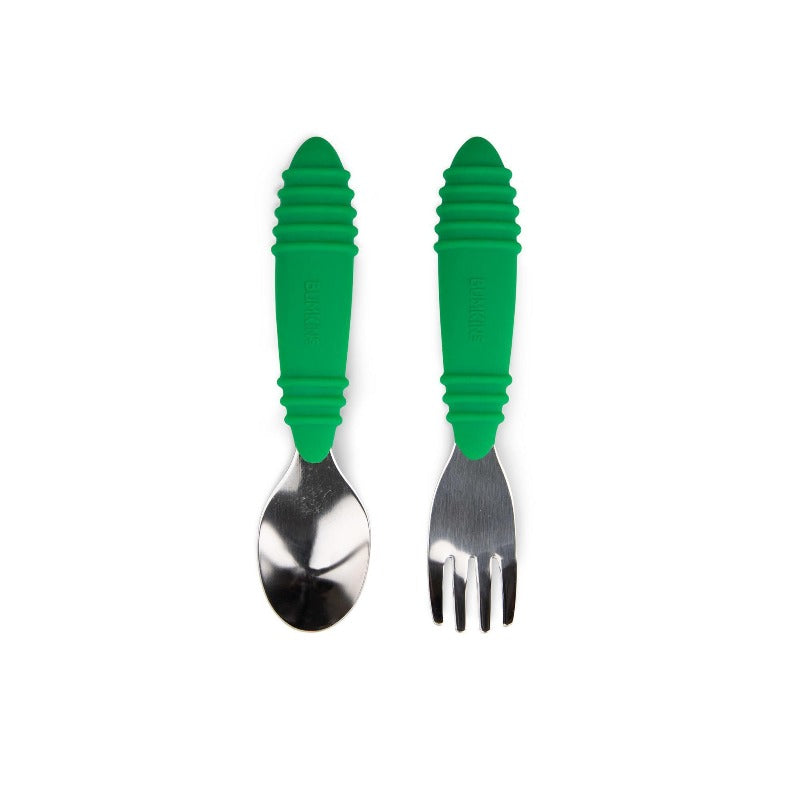 Bumkins Fork and Spoon Jade