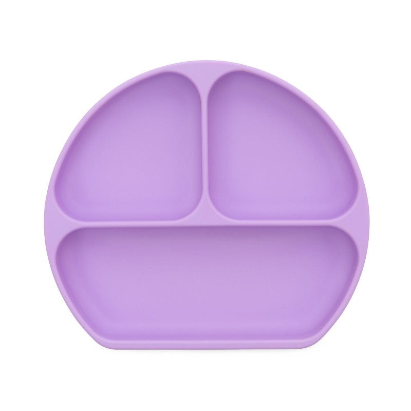 Bumkins Silicone Grip Dish - Lavender