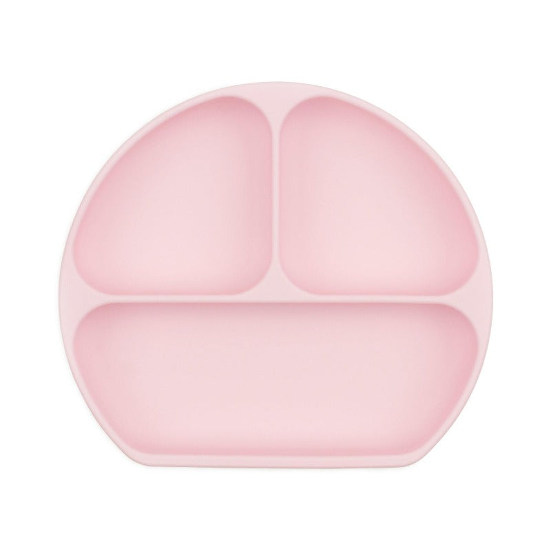 Bumkins Silicone Grip Dish - Pink