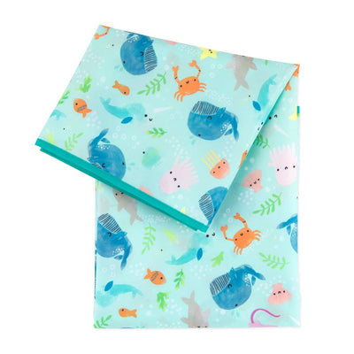 Bumkins Waterproof Spill Mat Ocean Life