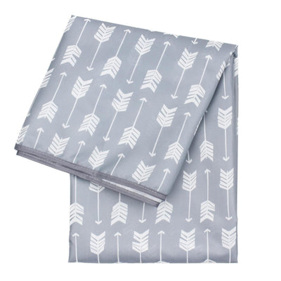 Bumkins Waterproof Spill Mat Grey Arrow