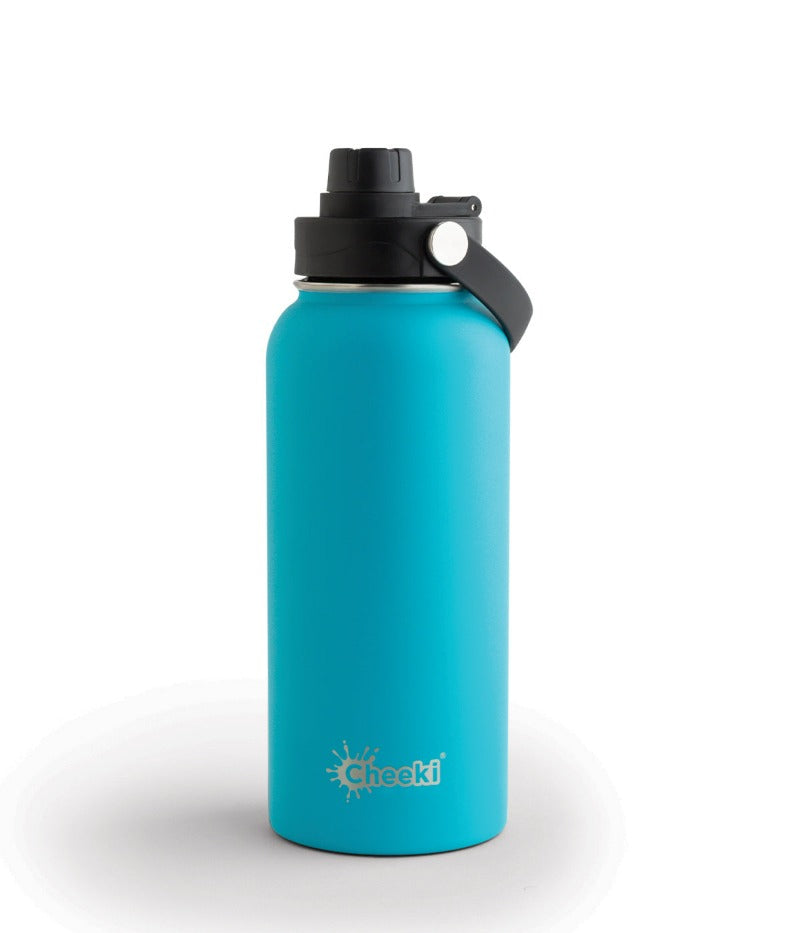 Cheeki Adventure Range Bottle - Aqua