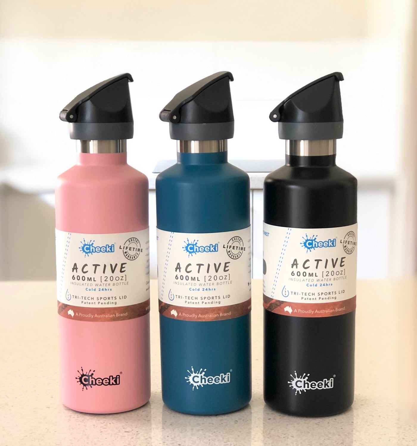 Cheeki 600ml Active Bottles