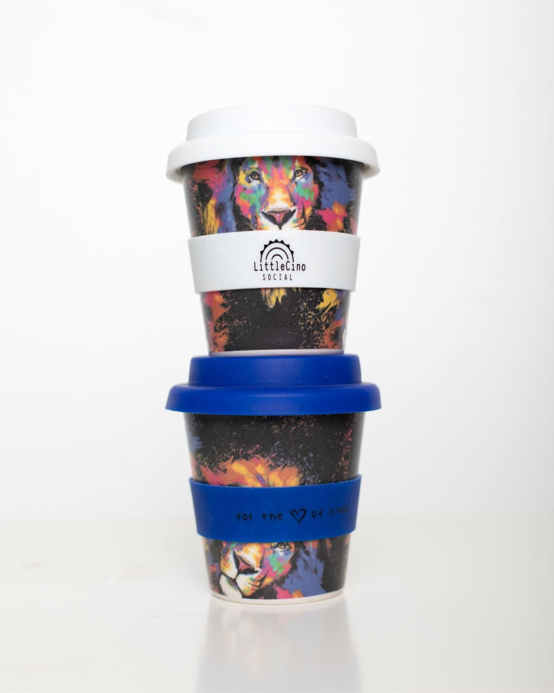 Little Cino Social Babycino Cup - Lions