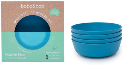 Bobo&Boo Bamboo Bowl Set - 4 Pack