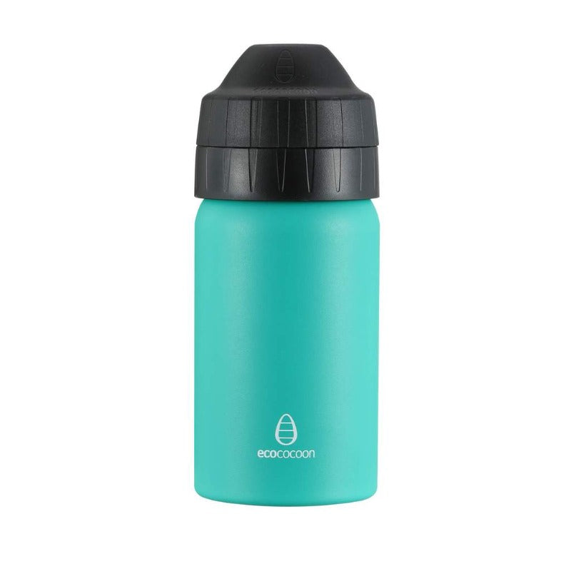 Ecococoon Stainless Steel Bottle 350ml - Emerald Green (Matte Finish)