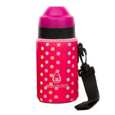 Ecococoon Small Bottle Cuddler Pink Dotty