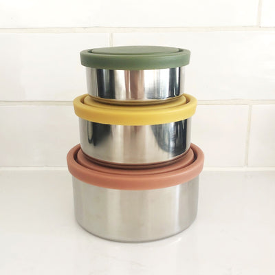 Ever Eco Round Nesting Containers - Autumn