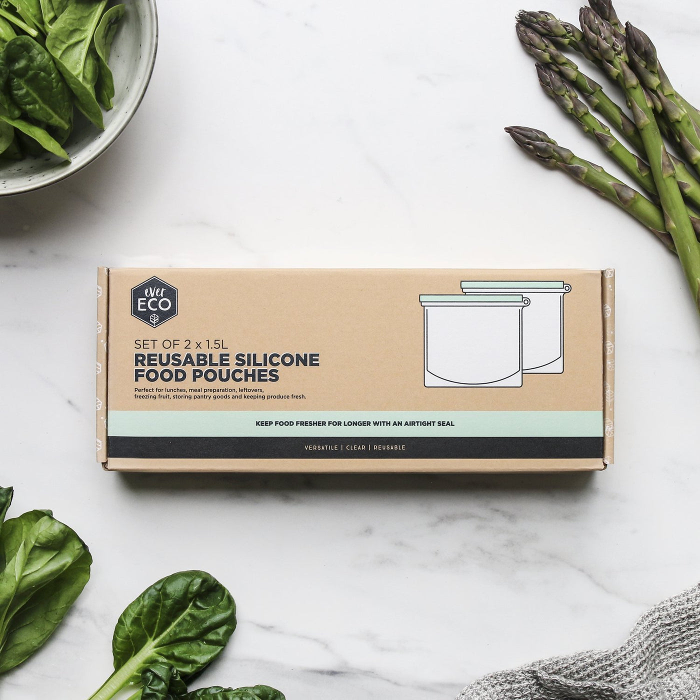 Reusable silicone pouches new arrivals