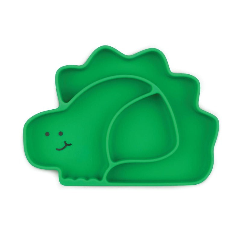 Bumkins Silicone Grip Dish - Dinosaur