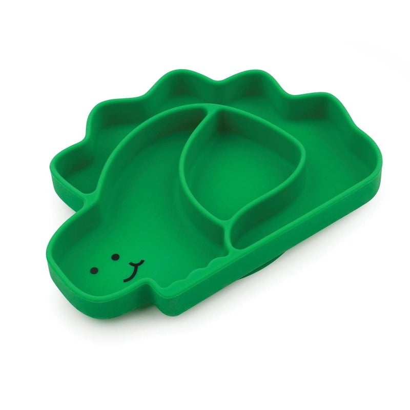 Bumkins Silicone Grip Dish - Dinosaur