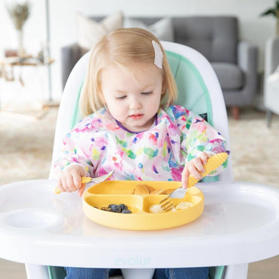 Bumkins Silicone Grip Dish - Pineapple