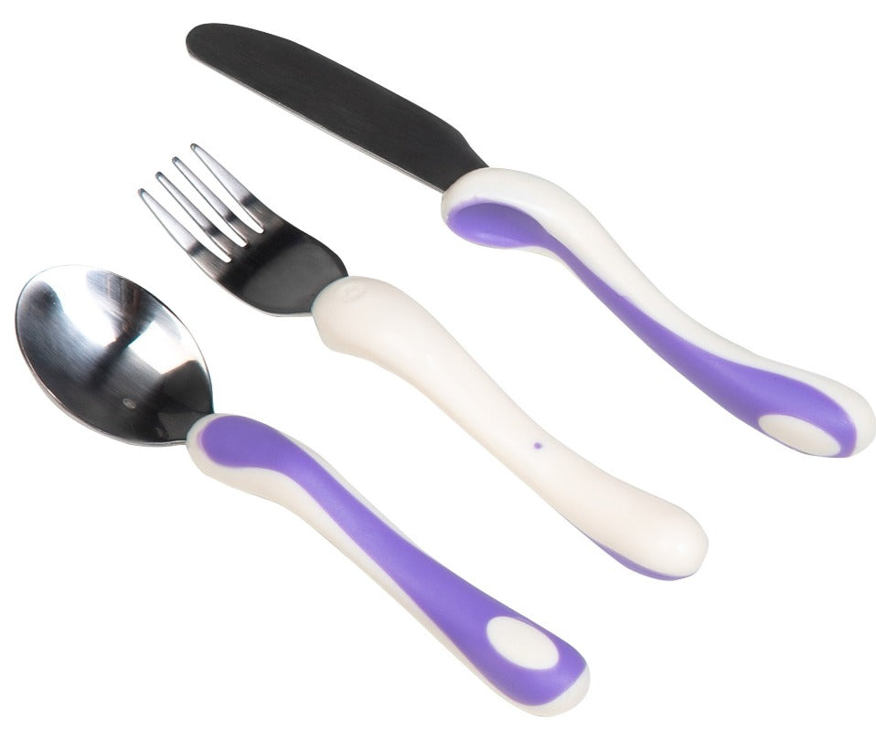 Gingerberry My First Cutlery Set Purple