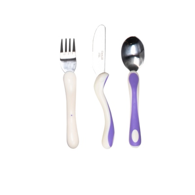 Gingerberry My First Cutlery Set Purple