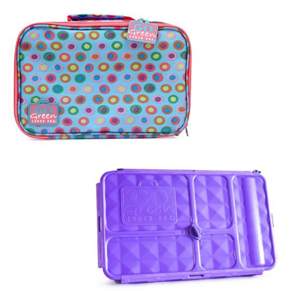 Go Green Large Lunchbox Set -  Confetti