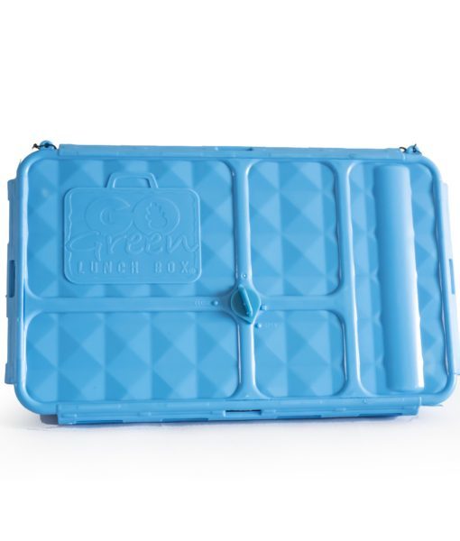 Go Green Large Lunchbox - Blue