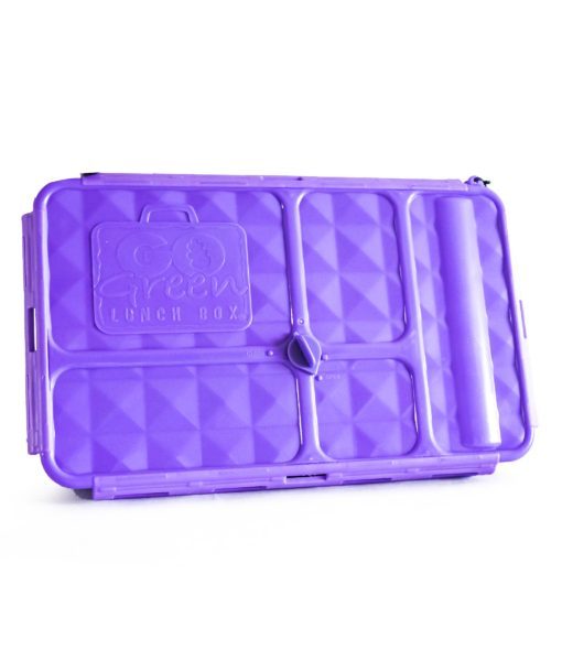 Go Green Large Lunchbox - Purple