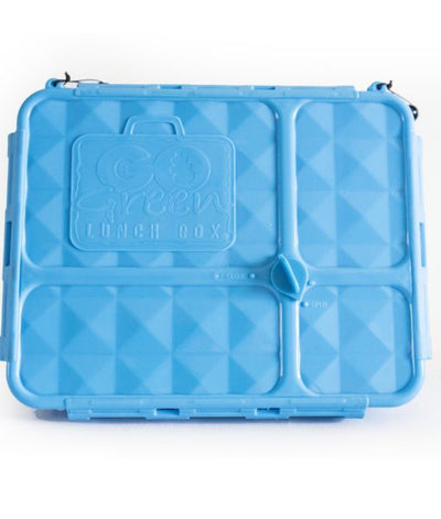 Go Green Medium Lunchbox - Blue