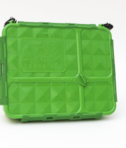 Go Green Medium Lunchbox - Green