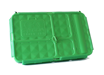Go Green Large Lunchbox - Green