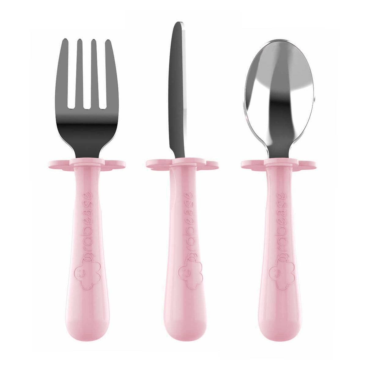 Grabease 3-Piece Stainless Steel Cutlery Set