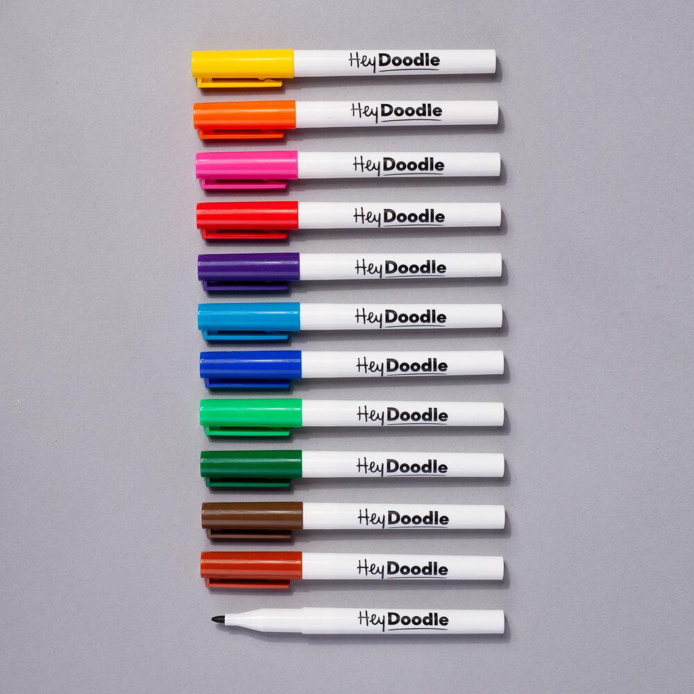 HeyDoodle Extra Pen Set - Fine Tip