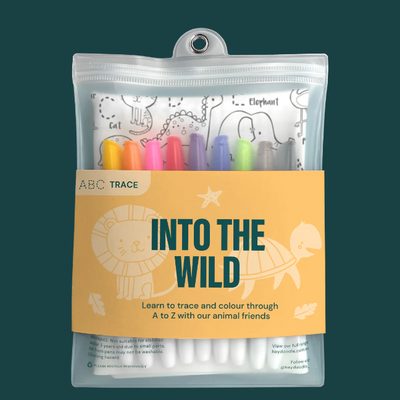 HeyDoodle Reusable Silicone Placemat - Into The Wild